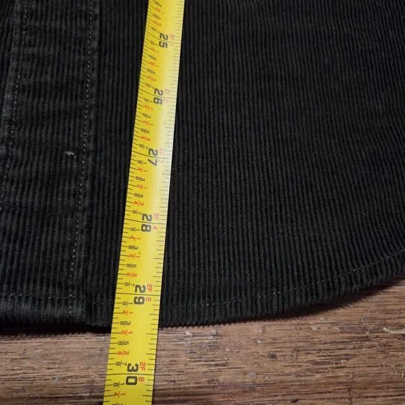 J Crew Classic Corduroy Button Down Shirt Men's Small Green Long Sleeve - Picture 7 of 7